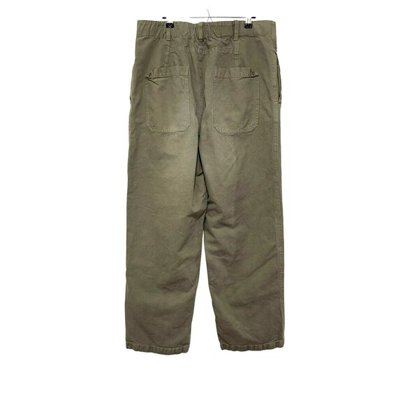 Free People Size Large Hayden Olive Green Cargo Pants Tie Elastic Pants New - Picture 8 of 10
